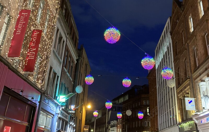 The most beautiful Christmas decorations in Dublin